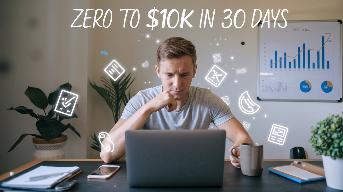 From Zero to Hero: How I Made $10K in 30 Days with Digital Product Reselling