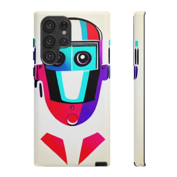 Rainbow Designs Robot On Tough Cases Custom Phone Cases For iPhone Google Pixel and Samsung Series - Image 93