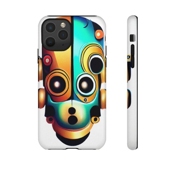 Rainbow Designs Robot On Tough Cases Custom Phone Cases For iPhone Google Pixel and Samsung Series - Image 22