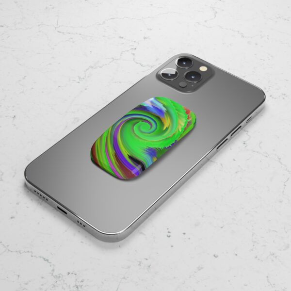 Rainbow Designs On Phone Click-On Grip For Custom Phone Case - Image 4