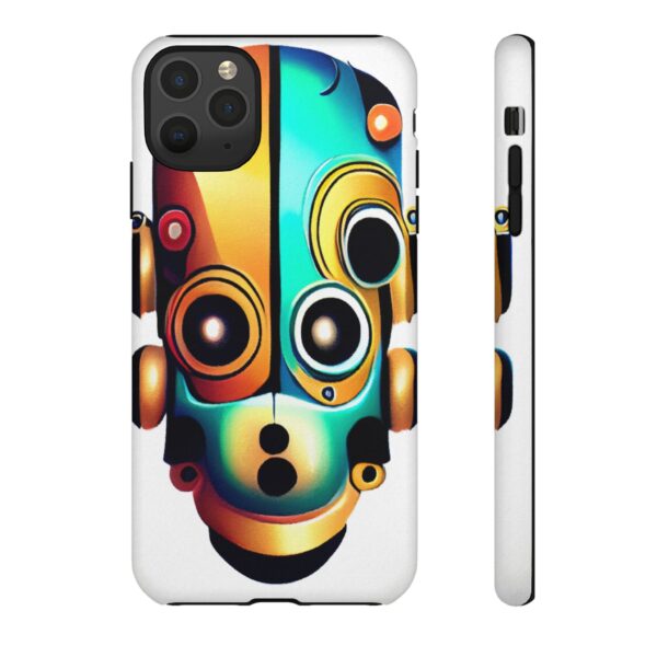 Rainbow Designs Robot On Tough Cases Custom Phone Cases For iPhone Google Pixel and Samsung Series - Image 24