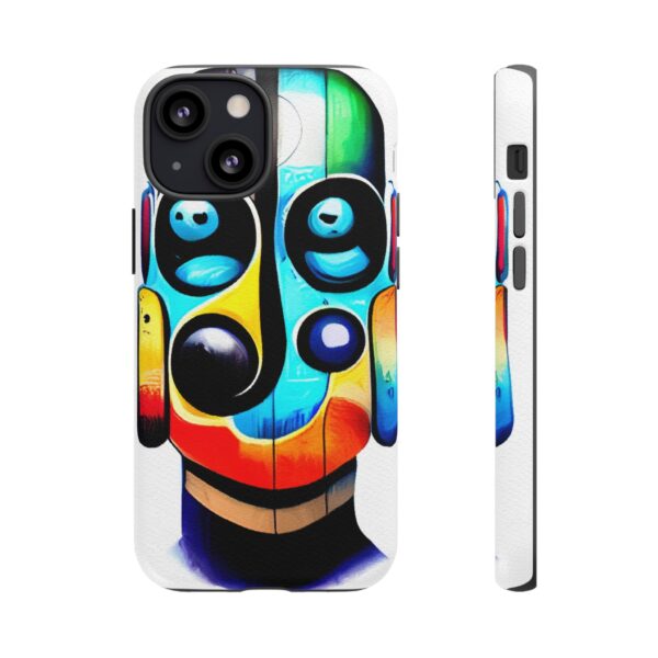 Rainbow Designs Robot On Tough Cases Custom Phone Cases For iPhone Google Pixel and Samsung Series - Image 45