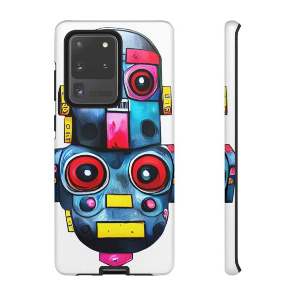 Rainbow Designs Robot On Tough Cases Custom Phone Cases For iPhone Google Pixel and Samsung Series - Image 28