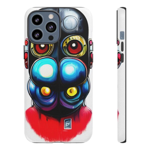 Rainbow Designs Robot On Tough Cases Custom Phone Cases For iPhone Google Pixel and Samsung Series - Image 53