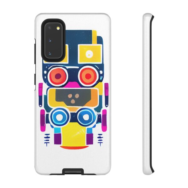 Rainbow Designs Robot On Tough Cases Custom Phone Cases For iPhone Google Pixel and Samsung Series - Image 25