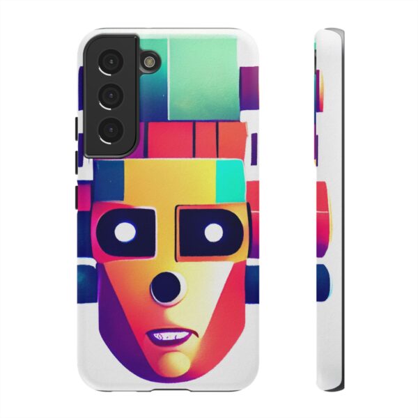 Rainbow Designs Robot On Tough Cases Custom Phone Cases For iPhone Google Pixel and Samsung Series - Image 85