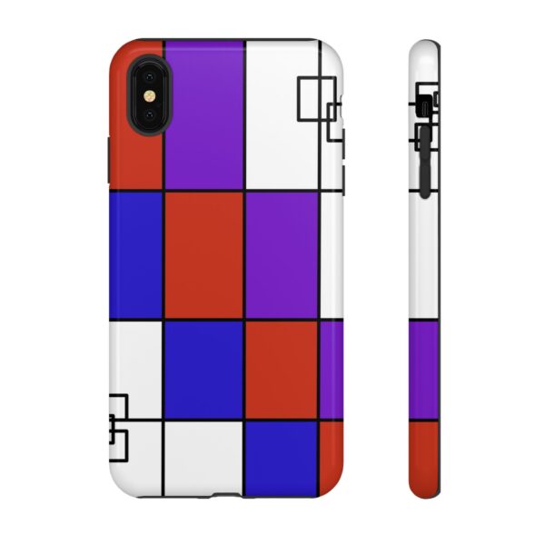 Rainbow Designs Mondrian Art On Tough Cases Custom Phone Cases For iPhone Google Pixel and Samsung Series - Image 11