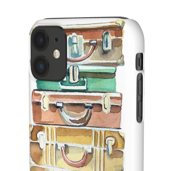 Suitcases stack Snap Cases Custom Phone Cases For Samsung Google Pixel and iPhone Lines - Image 52