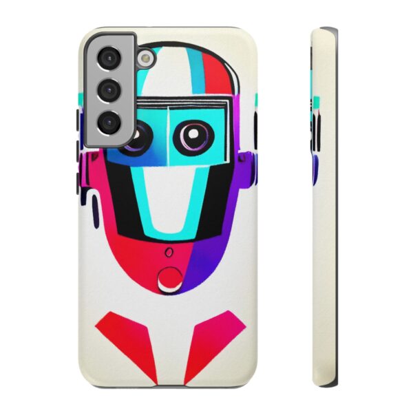 Rainbow Designs Robot On Tough Cases Custom Phone Cases For iPhone Google Pixel and Samsung Series - Image 89