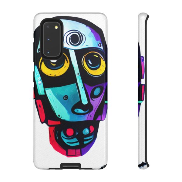 Rainbow Designs Robot On Tough Cases Custom Phone Cases For iPhone Google Pixel and Samsung Series - Image 25