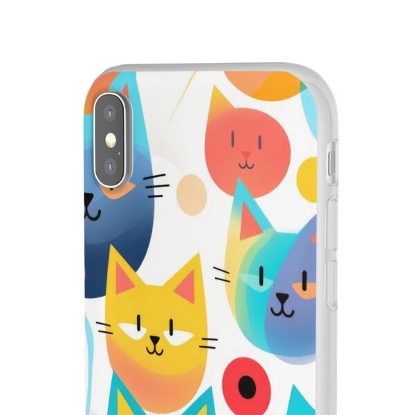 Funny Cat Flexi Cases For iPhone and Samsung - Image 23