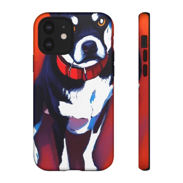 Rainbow Designs Dog Portrait On Tough Cases Custom Phone Cases For iPhone Google Pixel and Samsung Series. - Image 34