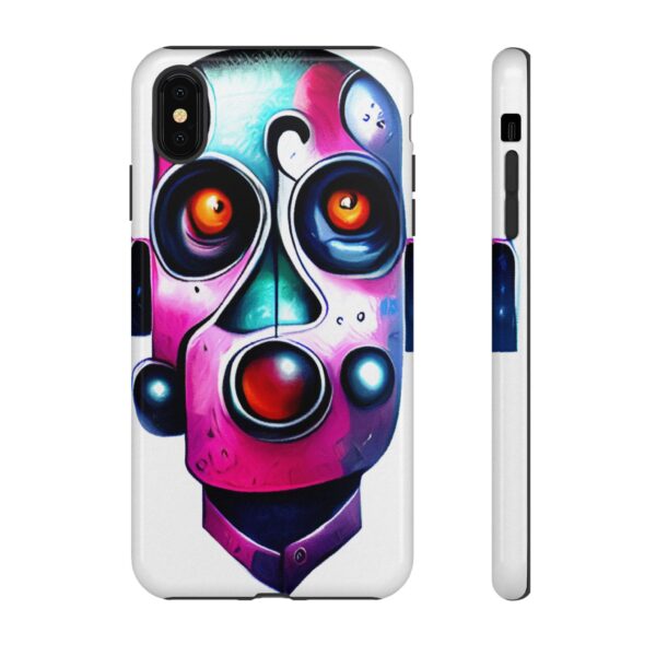 Rainbow Designs Robot On Tough Cases Custom Phone Cases For iPhone Google Pixel and Samsung Series - Image 11