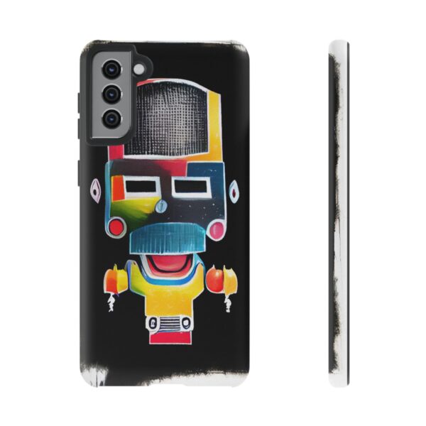 Rainbow Designs Robot On Tough Cases Custom Phone Cases For iPhone Google Pixel and Samsung Series - Image 61