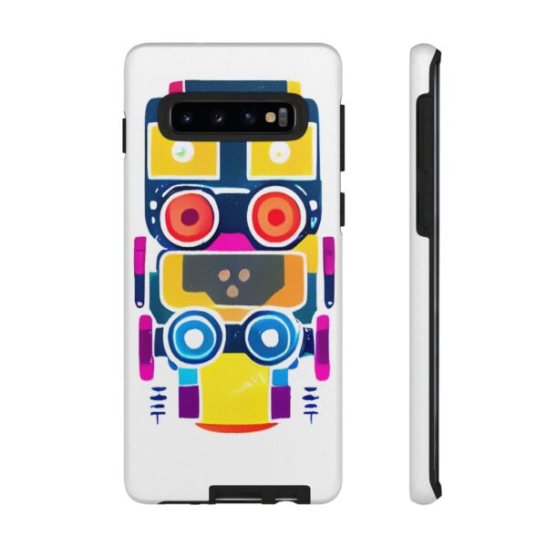 Rainbow Designs Robot On Tough Cases Custom Phone Cases For iPhone Google Pixel and Samsung Series - Image 18