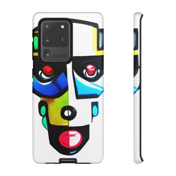 Rainbow Designs Robot On Tough Cases Custom Phone Cases For iPhone Google Pixel and Samsung Series - Image 28