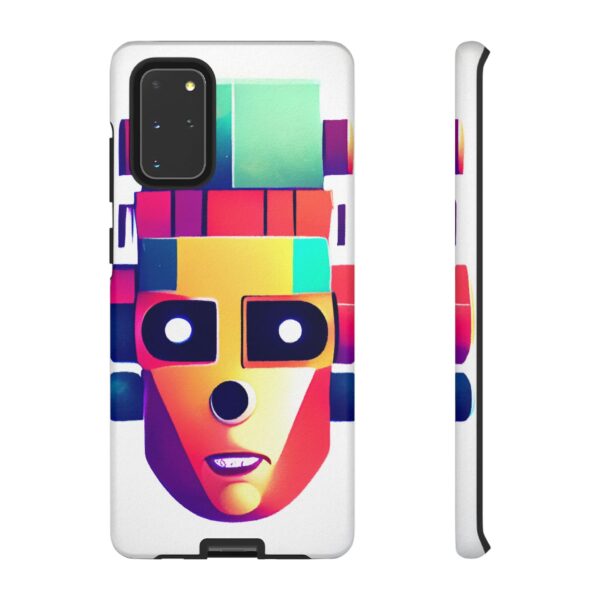 Rainbow Designs Robot On Tough Cases Custom Phone Cases For iPhone Google Pixel and Samsung Series - Image 30