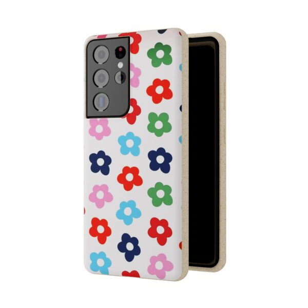 Modern Flower Pattern Biodegradable Cases 🌿🌼 For iPhone and Samsung! 📱🌿 - Image 134