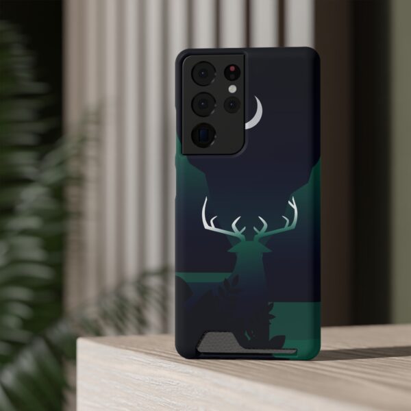 Rainbow Designs Deer On Phone Case With Card Holder Custom Phone Case For iPhone and Samsung - Image 48