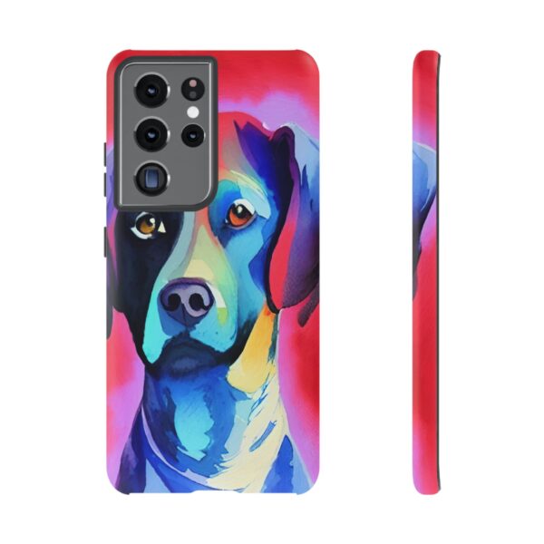 Rainbow Designs Dog Portrait On Tough Cases Custom Phone Cases For iPhone Google Pixel and Samsung Series - Image 65