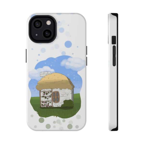 Rainbow Designs House with Grass on Impact-Resistant Cases Custom Phone Cases For iPhone and Samsung Galaxy Series - Image 4