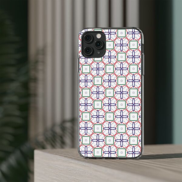 Intricate Geometric Design Clear Cases For iPhone & Samsung - Image 42