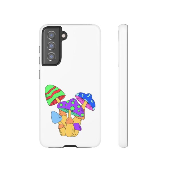 Rainbow Designs Mushrooms On Tough Cases Custom Phone Cases For iPhone and Samsung Series. - Image 81