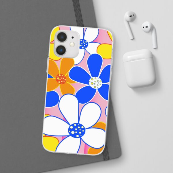 Cartoon Flowers Flexi Cases For iPhone and Samsung - Image 48