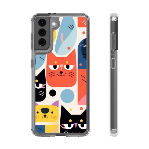 Cute cats Clear Cases For iPhone and Samsung - Image 13