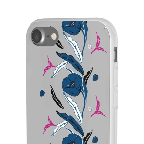 Rainbow Designs Blue Poppies On Flexi Cases Custom Phone Cases For iPhone and Samsung Series - Image 88