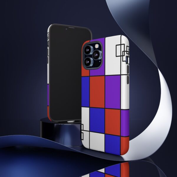 Rainbow Designs Mondrian Art On Tough Cases Custom Phone Cases For iPhone Google Pixel and Samsung Series - Image 54