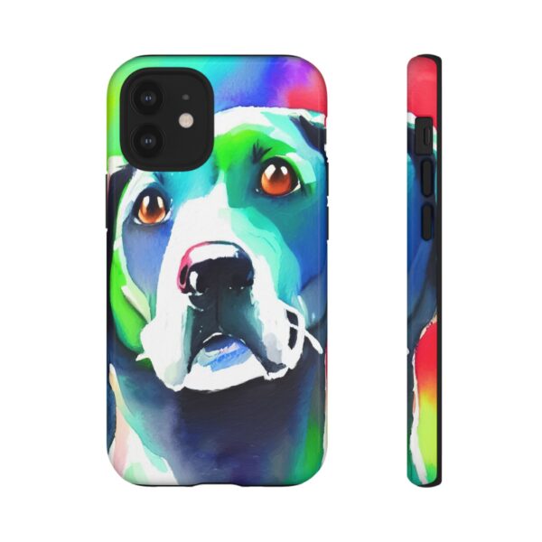 Dog Portrait On Tough Cases Custom Phone Cases For iPhone Google Pixel and Samsung Series - Image 31