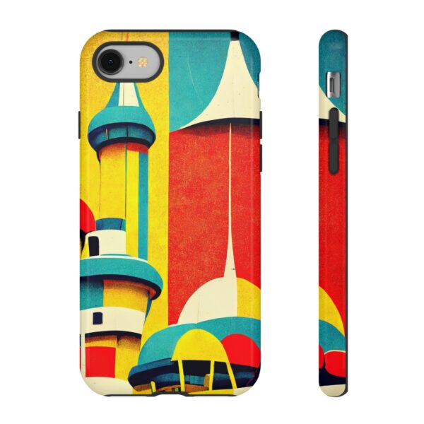 Rainbow Designs Amusement Park On Tough Cases Custom Phone Cases For iPhone Google Pixel and Samsung Series