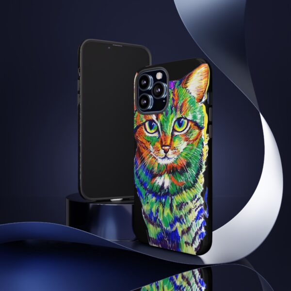 Rainbow Designs Master Cat On Tough Cases Custom Phone Cases For iPhone Google Pixel and Samsung Series - Image 52