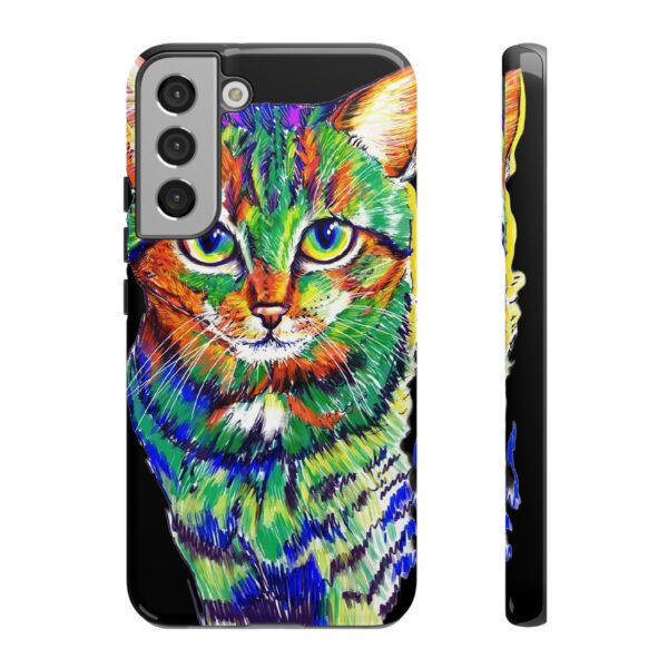 Rainbow Designs Master Cat On Tough Cases Custom Phone Cases For iPhone Google Pixel and Samsung Series - Image 83