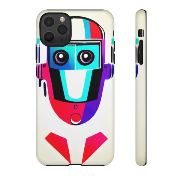 Rainbow Designs Robot On Tough Cases Custom Phone Cases For iPhone Google Pixel and Samsung Series - Image 24