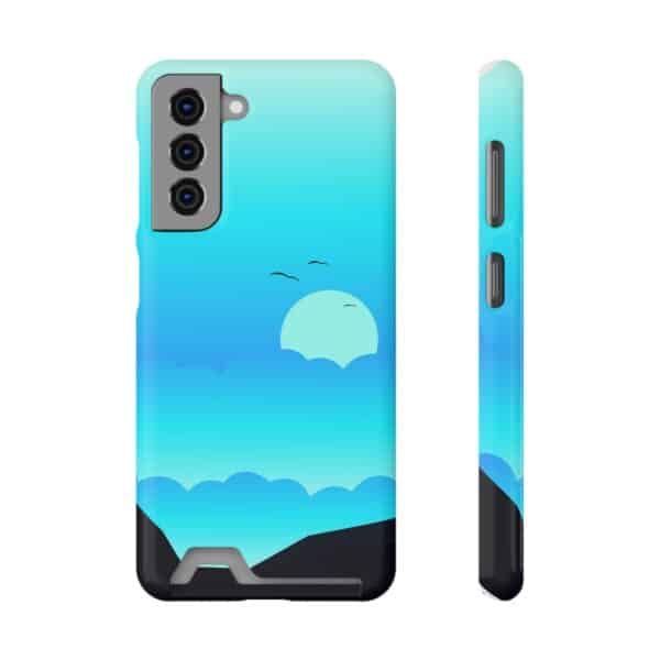 Mountain Peaks Phone Case With Card Holder Custom Phone Cases For iPhone and Samsung - Image 57