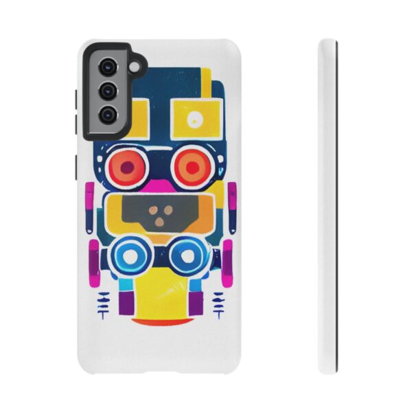 Rainbow Designs Robot On Tough Cases Custom Phone Cases For iPhone Google Pixel and Samsung Series - Image 61