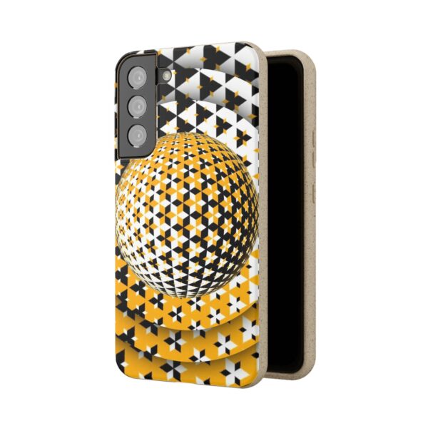 Yellow Gold Sphere Biodegradable Cases For iPhone and Samsung - Image 142