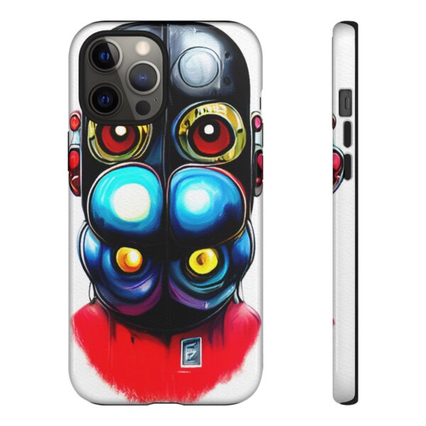 Rainbow Designs Robot On Tough Cases Custom Phone Cases For iPhone Google Pixel and Samsung Series - Image 37