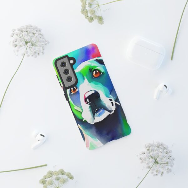 Dog Portrait On Tough Cases Custom Phone Cases For iPhone Google Pixel and Samsung Series - Image 58