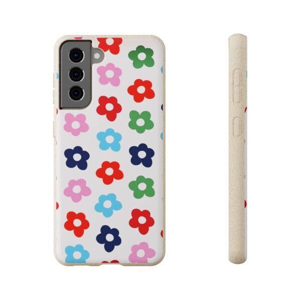 Modern Flower Pattern Biodegradable Cases 🌿🌼 For iPhone and Samsung! 📱🌿 - Image 125