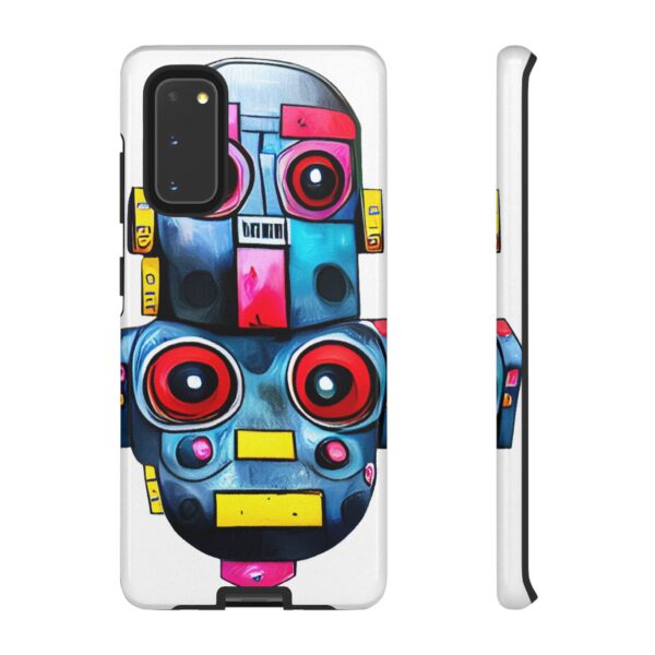 Rainbow Designs Robot On Tough Cases Custom Phone Cases For iPhone Google Pixel and Samsung Series - Image 25