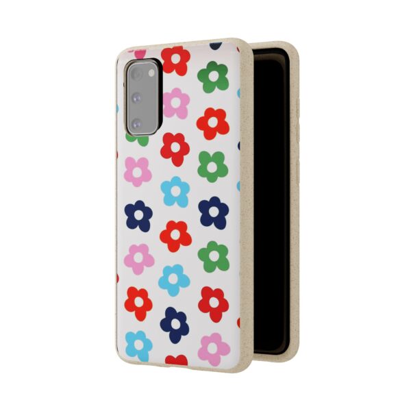 Modern Flower Pattern Biodegradable Cases 🌿🌼 For iPhone and Samsung! 📱🌿 - Image 6