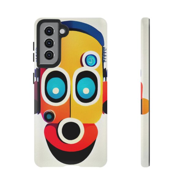 Rainbow Designs Robot On Tough Cases Custom Phone Cases For iPhone Google Pixel and Samsung Series - Image 57