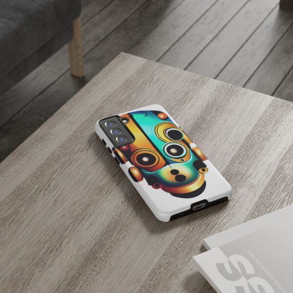 Rainbow Designs Robot On Tough Cases Custom Phone Cases For iPhone Google Pixel and Samsung Series - Image 82