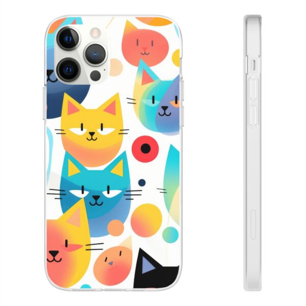 Funny Cat Flexi Cases For iPhone and Samsung - Image 49