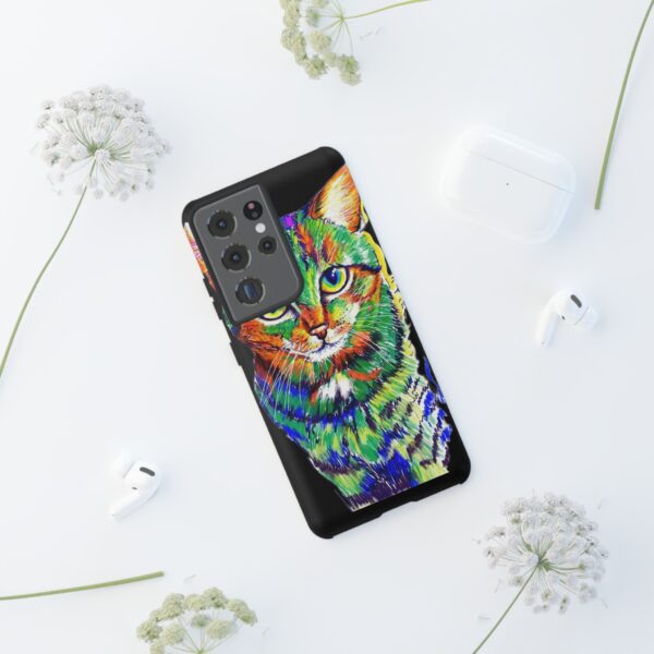 Rainbow Designs Master Cat On Tough Cases Custom Phone Cases For iPhone Google Pixel and Samsung Series - Image 66