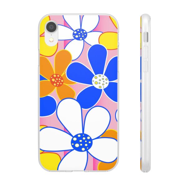 Cartoon Flowers Flexi Cases For iPhone and Samsung - Image 103