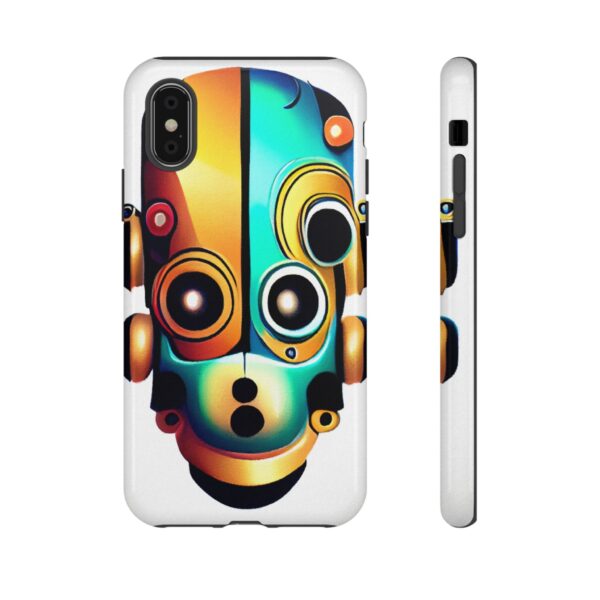 Rainbow Designs Robot On Tough Cases Custom Phone Cases For iPhone Google Pixel and Samsung Series - Image 9